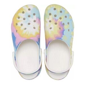 Crocs Women's Classic Tie Dye Platform Clogs